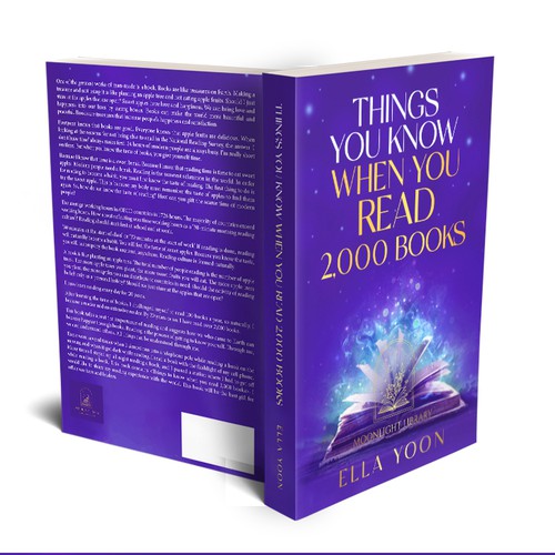 Book Cover Design for a Book About Reading Design by desainbagus3