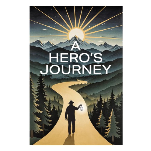 Please take this rough book cover I made and make it pop! Design by logroll