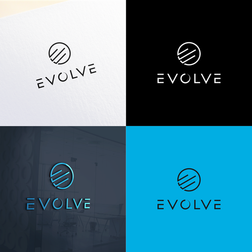 Evolve Enterprise Web Platform Logo and Branding Diseño de Diaveo
