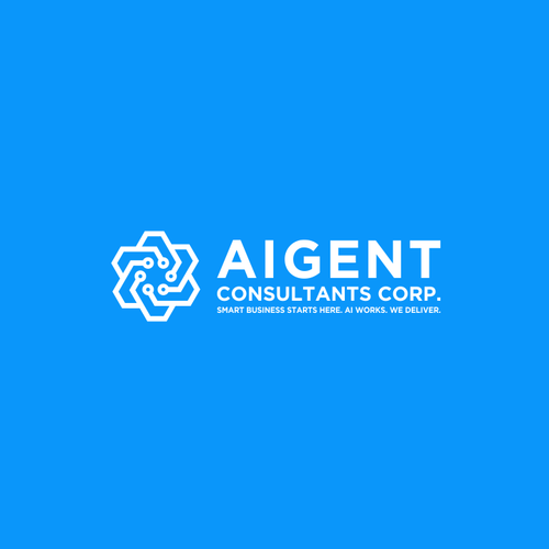 AI Agent Company: Appealing to small to medium sized businesses. Design by Kaleya