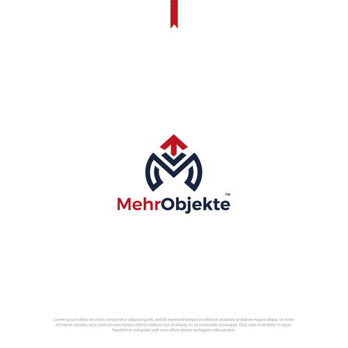 Corporate identy and logo for real estate marketing agency Design by AalianShaz