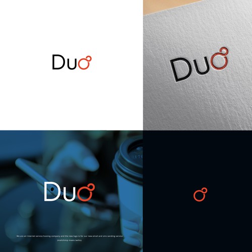 Duo | New Email+SMS service provider Design by igorart5