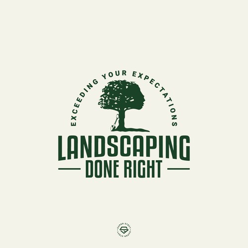 Searching for Clean, Indelible Logo for Landscaping Company Design by SuperStefy ★ ★ ★ ★ ★