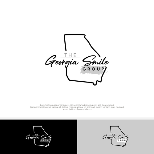 Classy logo for growing dental group in Southeast Georgia Design by rzaltf