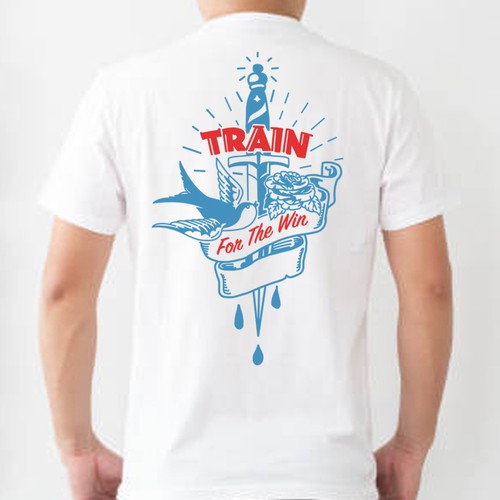 Artistic T-shirt design - simple and fresh. Design by gajah-gajah