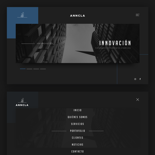 Elegant Website for Arquitects