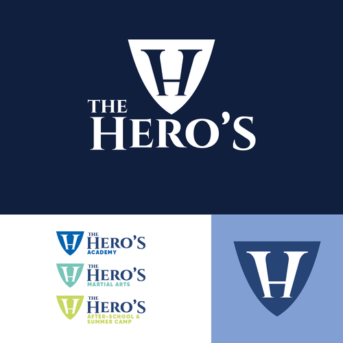 A logo based on the Hero's Journey Design by Romain®