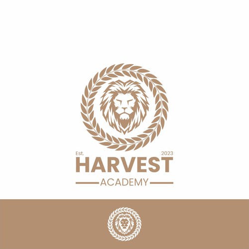 Harvest Academy Lions Mascot Design by mipproject