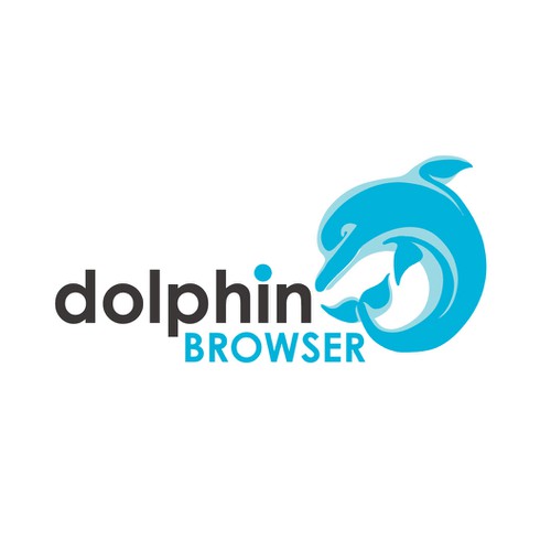 New logo for Dolphin Browser Design por kkatty