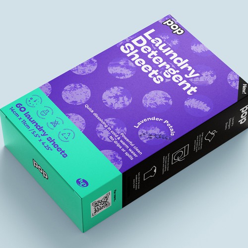 Pop Laundry Detergent Sheets Design by Mercedesfc