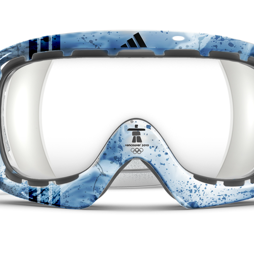 Design adidas goggles for Winter Olympics Ontwerp door wolfspit