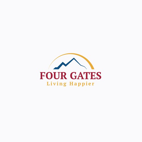 Four Gates - Living Happier Logo and Social Media design contest Design by Cimpri