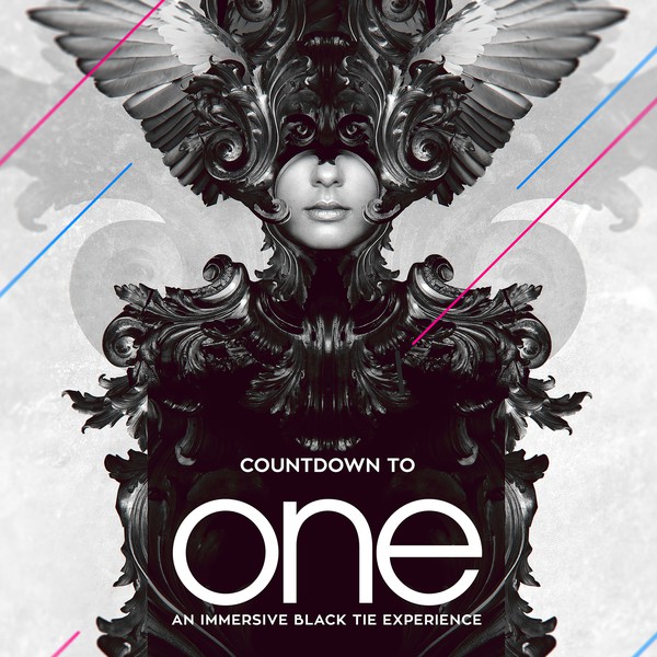 Diseño de CGSFN titulado "NEW YEAR'S EVE PARTY - An Immersive Black Tie Experience"