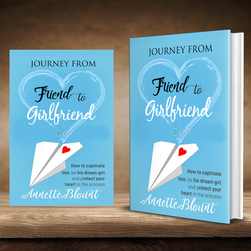 Design a book cover that is fun and playful to help single women experience love beyond friendship Design by praveen007