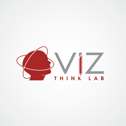 A logo on how Viz Think Lab uses visual thinking drawing skills to promote business creativity Design by Astrix.astrix09