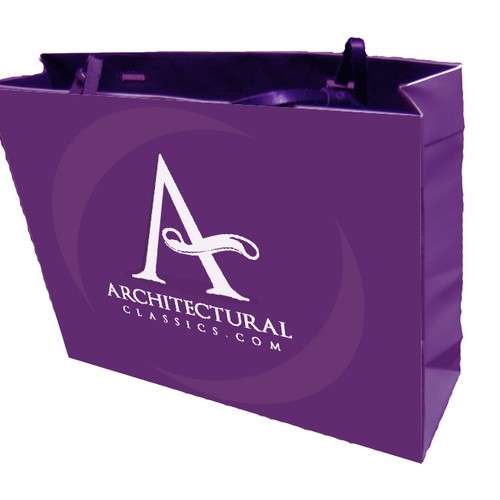 Carrier Bag for ArchitecturalClassics.com (artwork only) Design von Triple9