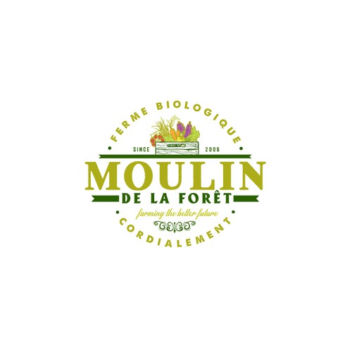 Creating  a logo for Organic Farm Shop Design by Mahi Malik