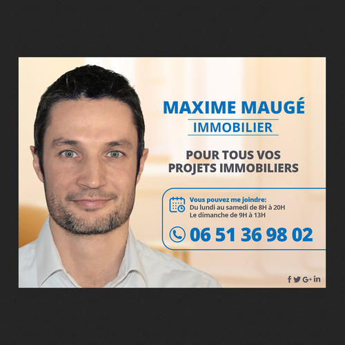 Cartelería propuesta en el concurso por AE de.sign