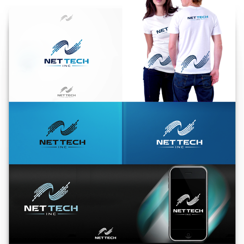 Technology Logo Design by Equipe.X7