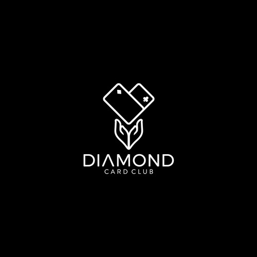 Diamond Card Club logo design Design réalisé par KLBRS