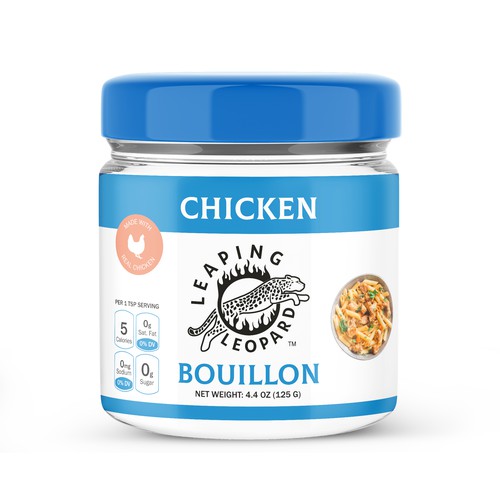 Launch Leaping Leopard Bouillon - An Additional Item to Leaping Leopard Food Enhancers!! Design by TUNSAY