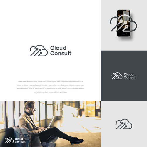 IT Services Logo, welches innovation und Sicherheit vermittelt Design by SANJI_™