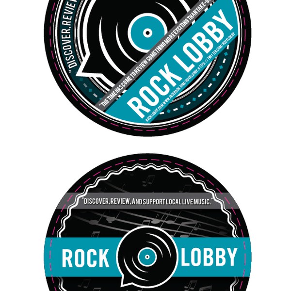 Rock Lobby needs an awesome coaster design that will get attention!