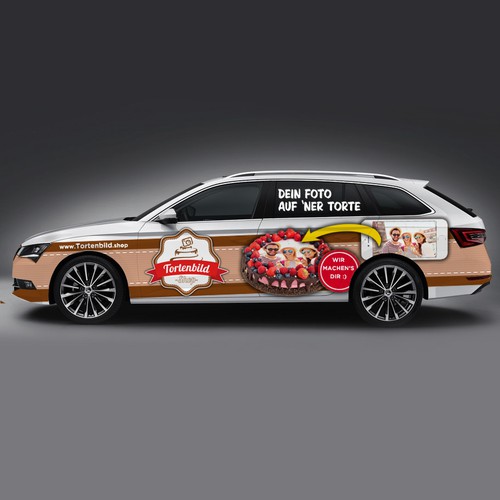 Car, truck or van wrap contest entry by Kaya dari Design