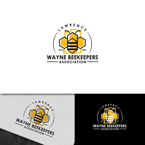 Beekeepers Association Logo Design by Web Hub Solution