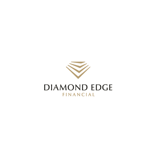 Create an elegant, understated luxury logo for Diamond Edge Financial Design by Lazar Bogicevic