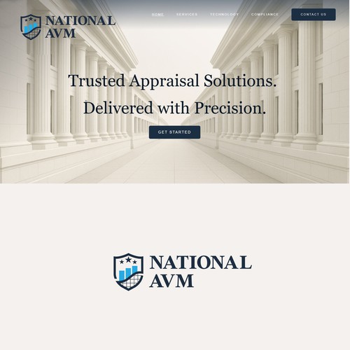 Logo National AVM Design by BlueMooon