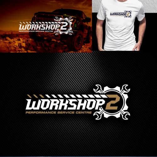 Prestige Trusted Logo for high end garage that's partnered with another brand Design von splash357