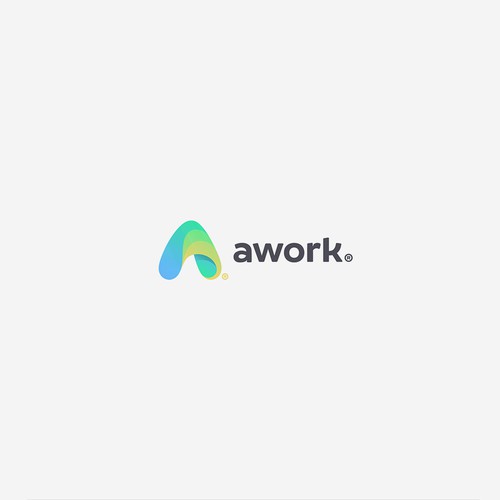 New logo for AI-based productivity software "awork" Diseño de VisibleGravity™