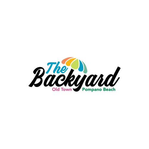 Pompano Beach CRA - The Backyard Old Town Pompano Logo Design by Transformed Design Inc.