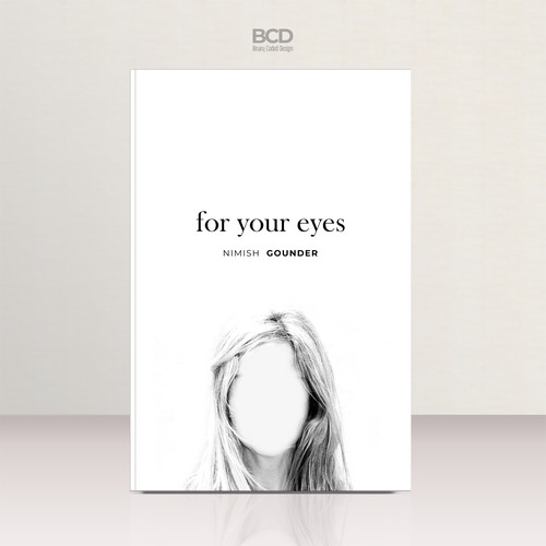 for your eyes- poetry and journal book cover Design by BCD∞