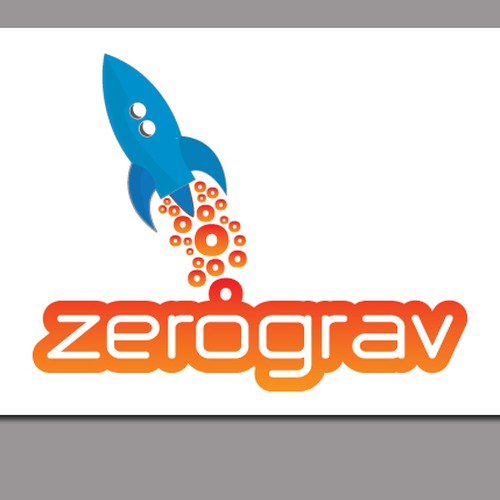 Nice, friendly logo for Zero Grav Design réalisé par jd designs