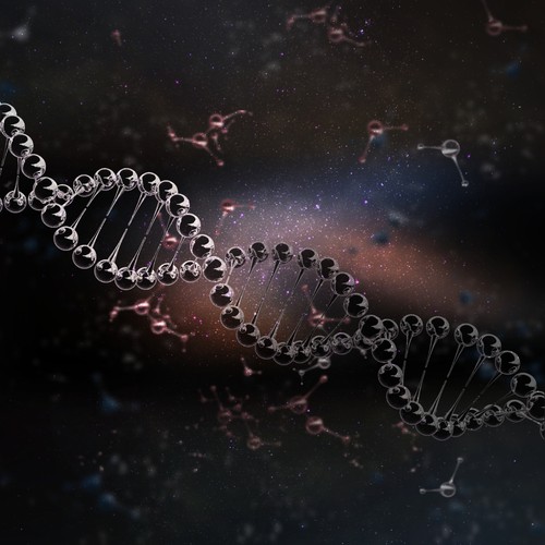 Fun, Creative Double Helix DNA Graphic Design by Ozzyvill