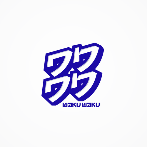 Waku Waku App Logo! Design by JANTUNGHATI