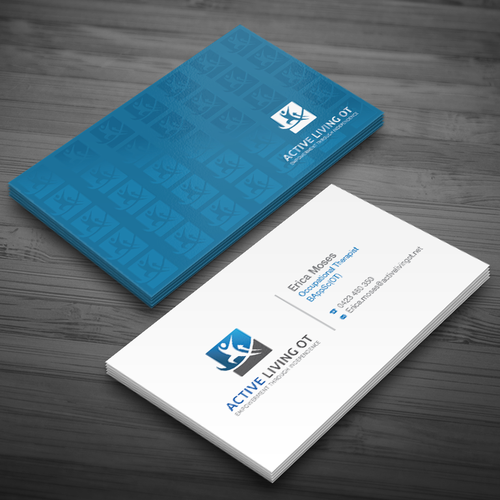 Business cards - occupational therapist Design by fastdesign86