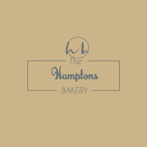 The Hamptons Bakery Logo Design by mahoni
