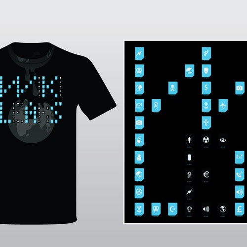 New t-shirt design(s) wanted for WikiLeaks Ontwerp door fIRSTdESCENT