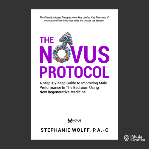 Professional, clean book cover needed for project involving stem cells and youth "in the bedroom" Design by MUDA GRAFIKA