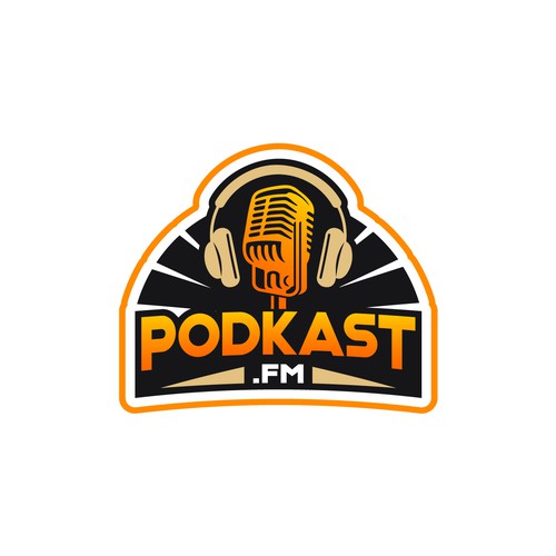 📣 our PODKAST.FM radio needs its logo Design by Print_design