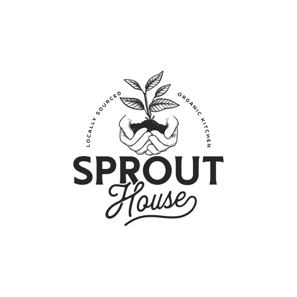 Ontwerp door TheBluebird genaamd "Logo Design for Sprout House"