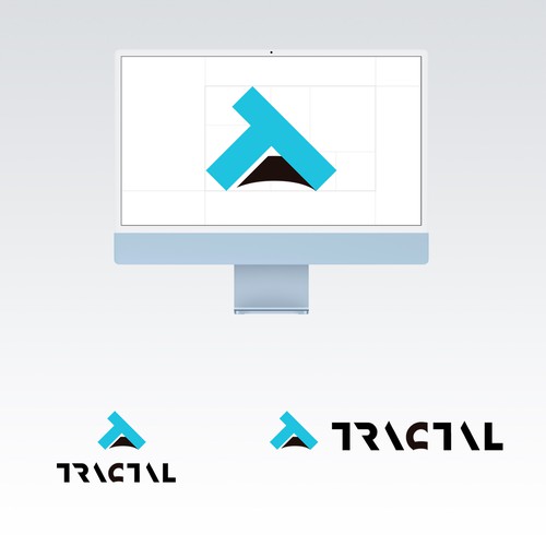 Tractal Logo and Branding Design by Homgraf tgi