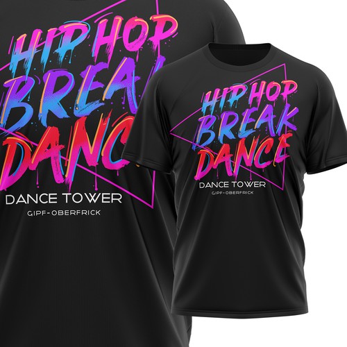 T-shirt Design - Dance Tower Design by marbona