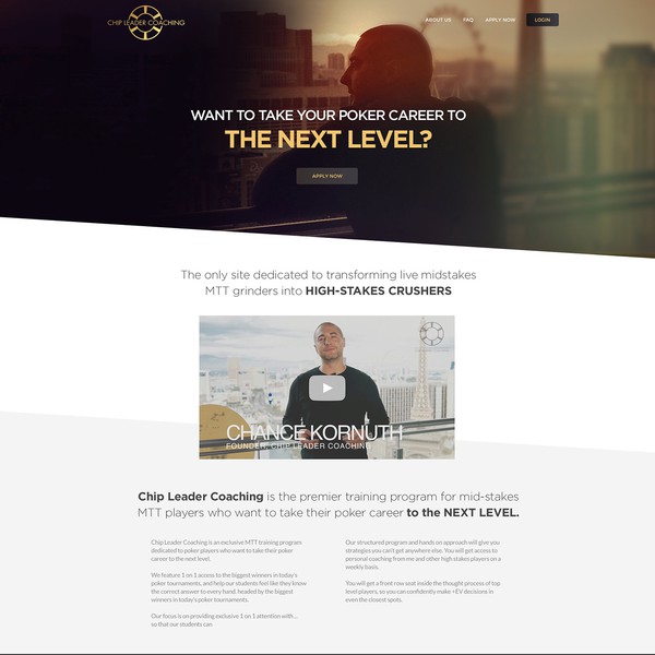 Design by posspoint titled "Landingpage"