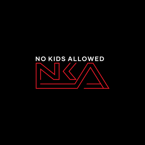 DJ Name Logo Needed for Marketing- NKA (No Kids Allowed) Design by SORA™
