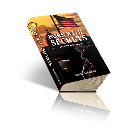 Book cover for a political thriller with Christian themes Design by pop ● design
