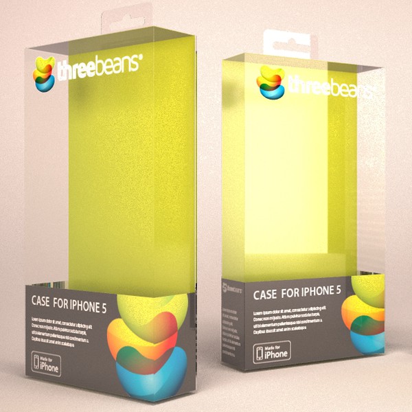 Design by dvk titled "threeBeans needs a new product packaging"